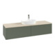 V&B Waschtischunterschrank ohne Frontstruktur -Beleuchtung Antao 160x50cm, HL, WBP botti., lea gre. m Lac-3