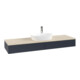V&B Waschtischunterschrank ohne Frontstruktur -Beleuchtung Antao 160x50cm, HL, WBP botti., md bl. m Lac-1