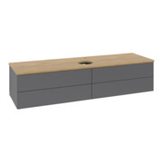 V&B Waschtischunterschrank ohne Frontstruktur -Beleuchtung Antao 160x50cm, HL, WBP hon. Oa, A m Lac