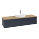 V&B Waschtischunterschrank ohne Frontstruktur -Beleuchtung Antao 160x50cm, HL, WBP hon. Oa, md bl. m Lac-3