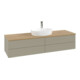 V&B Waschtischunterschrank ohne Frontstruktur -Beleuchtung Antao 160x50cm, HL, WBP hon. Oa, st. Gr m Lac-3