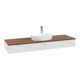 V&B Waschtischunterschrank ohne Frontstruktur -Beleuchtung Antao 160x50cm, HL, WBP w. wal, glo wh. Lac-3
