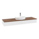 V&B Waschtischunterschrank ohne Frontstruktur -Beleuchtung Antao 160x50cm, HL, WBP w. wal, wh. m Lac-3