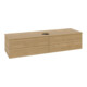 V&B Waschtischunterschrank ohne Frontstruktur -Beleuchtung Antao 160x50cm, WBP-farbe honey oak, honey oak-3