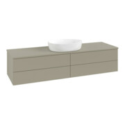 V&B Waschtischunterschrank ohne Frontstruktur -Beleuchtung Antao 160x50cm, WBP-farbe Lac, st. Gr m Lac