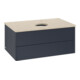 V&B Waschtischunterschrank ohne Frontstruktur -Beleuchtung Antao 80x36x50cm, HL, WBP botti., md bl. m Lac-3