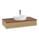 V&B Waschtischunterschrank ohne Frontstruktur, mit Beleuchtung Antao 100x19x50cm, WBP-farbe w. wal, honey oak-1