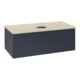 V&B Waschtischunterschrank ohne Frontstruktur, mit Beleuchtung Antao 100x36x50cm, WBP botti., md bl. m Lac-1