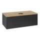 V&B Waschtischunterschrank ohne Frontstruktur, mit Beleuchtung Antao 100x36x50cm, WBP hon. Oa, bla m Lac-3