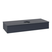 V&B Waschtischunterschrank ohne Frontstruktur, mit Beleuchtung Antao 120x19x50cm, WBP-farbe Lac, md bl. m Lac