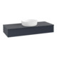 V&B Waschtischunterschrank ohne Frontstruktur, mit Beleuchtung Antao 120x19x50cm, WBP-farbe Lac, md bl. m Lac-3