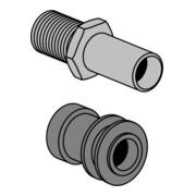 V&B Zuflussverbinder d= 3,5cm, für Urinal