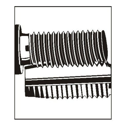 V-COIL Gewindeeinsatz für Zündkerzengewinde M14x1,25-16,4mm