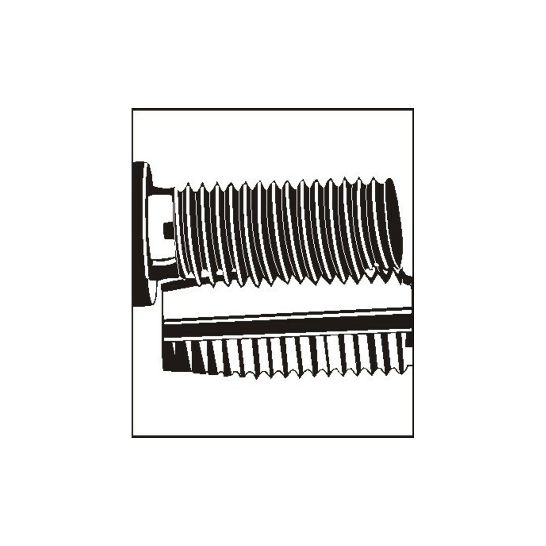V-COIL Insert fileté standard 1,5xP M16x2