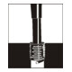 V-COIL Insert fileté standard 1xP M2x0,4