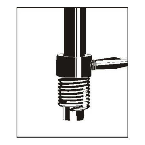 V-COIL Insert fileté standard 1xP M2x0,4