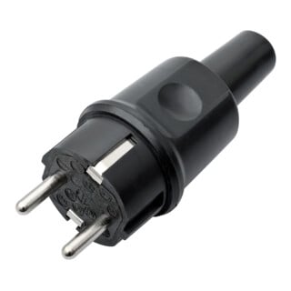 VA Althoff Prise IP44 250 V 10-16 A en caoutchouc plein