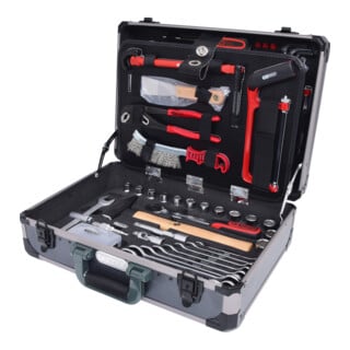 Valise à composition sanitaire KS Tools 1/4"+1/2", 95 pcs.