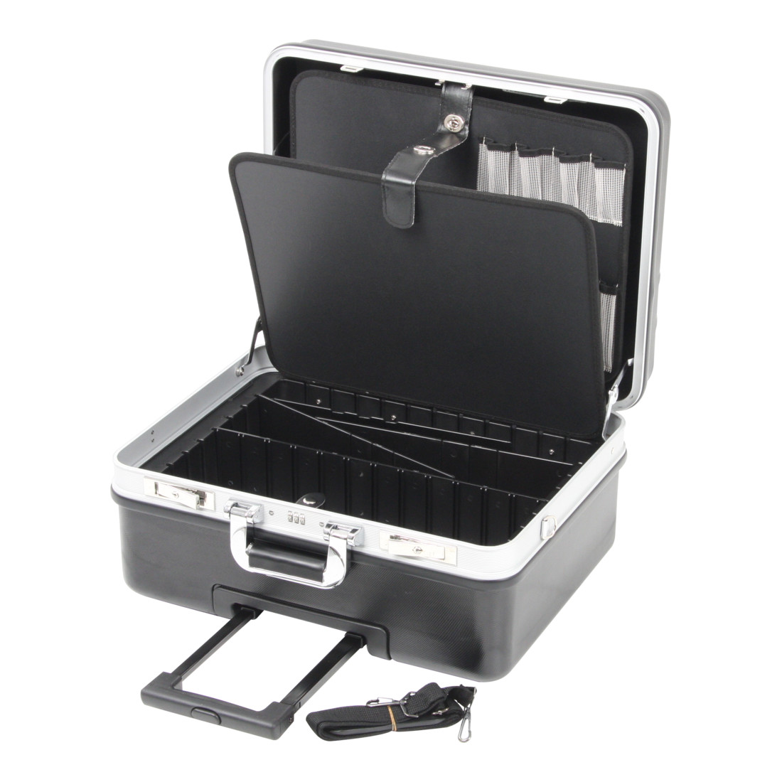 Valise à outils Hepco & Becker Basic XXL avec système de roulettes intégré