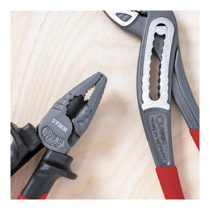 Valise à outils STIER avec assortiment de 60 outils