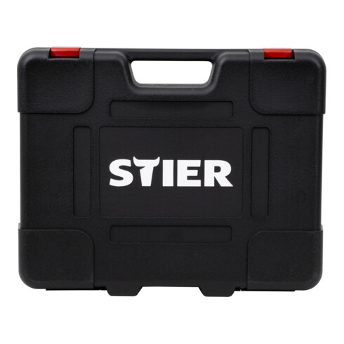 Valise à outils STIER avec assortiment de 60 outils