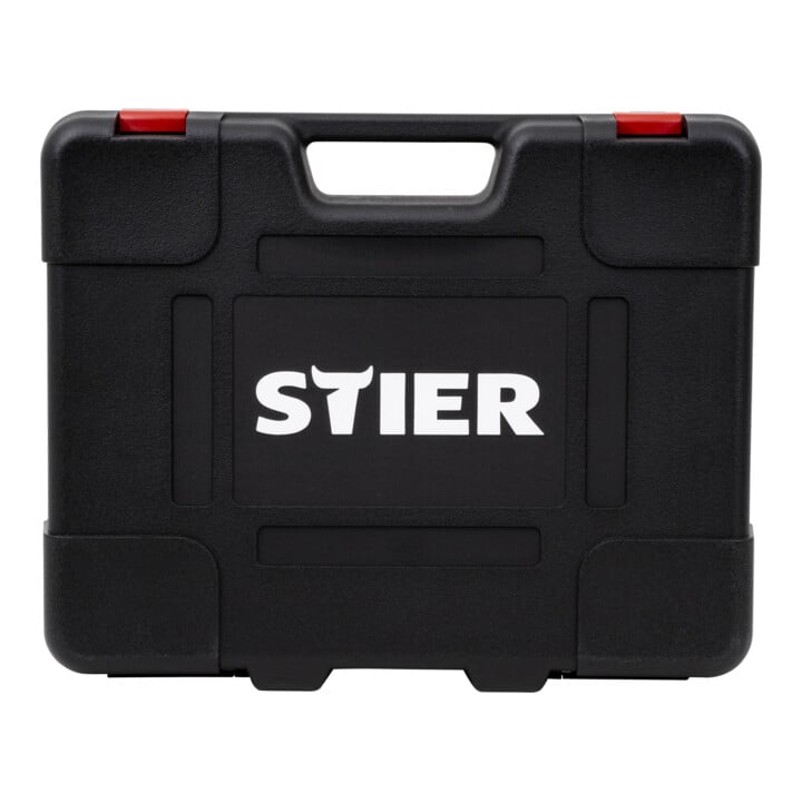 Valise à outils STIER avec assortiment de 60 outils