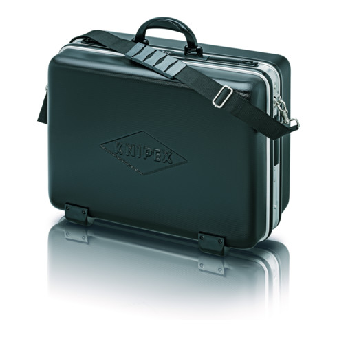Valise rigide BIG Twin int.-l.445xP350xH105 + 105mm plastique ABS Alu KNIPEX