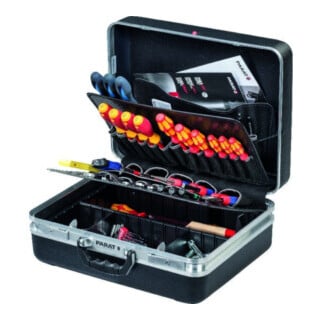Valise rigide Parat 470 x 190 x 360 mm (l x P x H) double aluminium 34 l X-ABS, panneau plastique