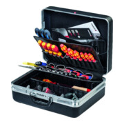 Valise rigide Parat 470 x 190 x 360 mm (l x P x H) double aluminium 34 l X-ABS, panneau plastique