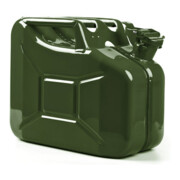 VALPRO Bidon carburant contenance 10 l vert olive RAL 6003 acier bleu L345×I165×P275 mm-2