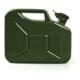 VALPRO Bidon carburant contenance 10 l vert olive RAL 6003 acier bleu L345×I165×P275 mm