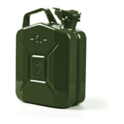 VALPRO Bidon de carburant 5 l vert olive RAL 6003 acier bleu L230×I120×P310 mm-5