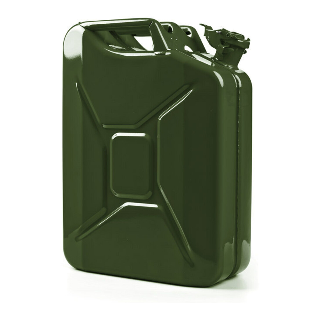 VALPRO Brandstoftank staalplaat inhoud 20 l olijfgroen RAL 6003 Valpro