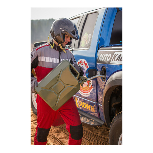VALPRO Kraftstoffkanister Stahlblech Nenninhalt 20l Olivgrün RAL 6003 Valpro