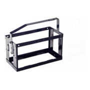 VALPRO Support de bidon L.377mm I.174mm H.293mm noir profond RAL 9005 2,17kg