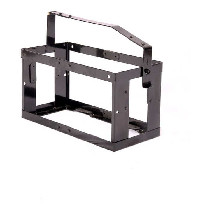 VALPRO Support de bidon L.377mm I.174mm H.293mm noir profond RAL 9005 2,17kg