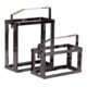 VALPRO Support de bidon L.377mm I.174mm H.293mm noir profond RAL 9005 2,17kg