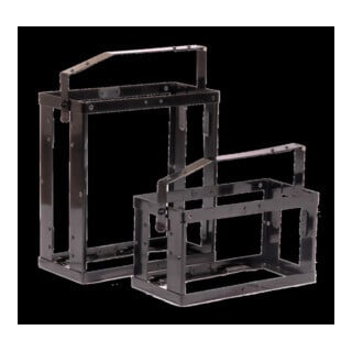 VALPRO Support pour bidon L.377mm I.174mm H.485mm Noir profond RAL 9005 2,87kg
