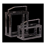 VALPRO Support pour bidon L.377mm I.174mm H.485mm Noir profond RAL 9005 2,87kg