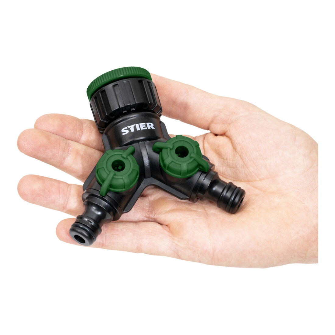 Vanne 2 voies/distributeur STIER Premium 33,3 mm G1 pouce et 26,5 mm G3/4 pouce