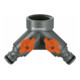 Vanne 2 voies GARDENA, pour robinets avec filetage 26,5 mm (G3/4)-5