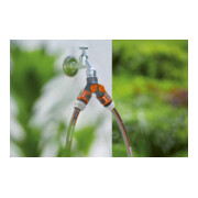 Vanne 2 voies GARDENA, pour robinets avec filetage 33,3 mm (G1)-5