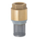 Vanne d'aspiration GEKA laiton/acier au chrome filetage int. 1 1/4 po. KARASTO-1