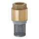Vanne d'aspiration GEKA laiton/acier au chrome filetage int. 1 po. KARASTO-1