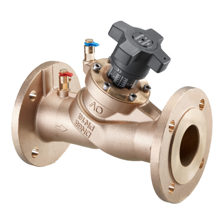 Vanne d'équilibrage OV Hydrocontrol FR PN 16, bronze, bride/DIN DN 100