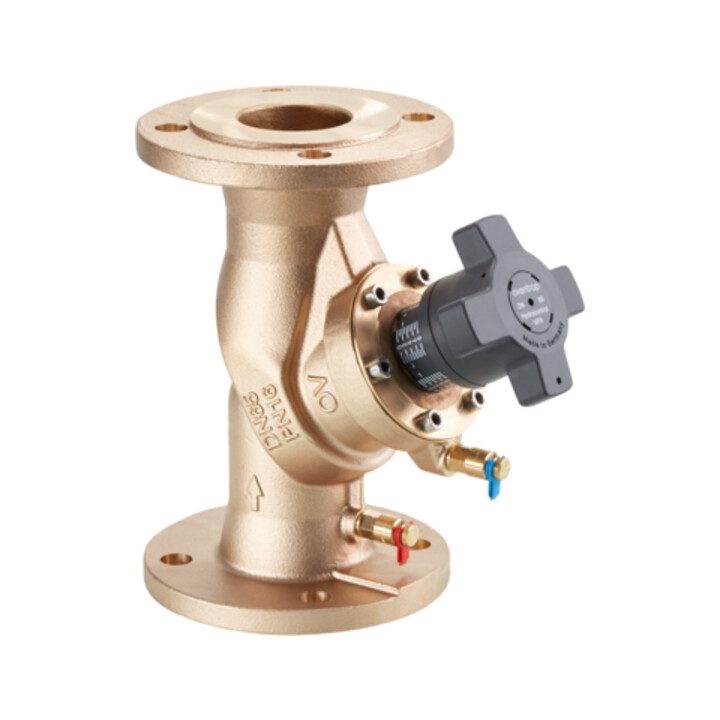 Vanne d'équilibrage OV Hydrocontrol FR PN 16, bronze, bride/DIN DN 125