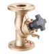 Vanne d'équilibrage OV Hydrocontrol FR PN 16, bronze, bride/DIN DN 65