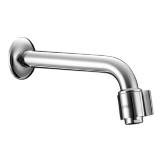 Vanne d'évacuation murale Hansa WT HANSANOVA DN 15 Ausl 186mm chromée