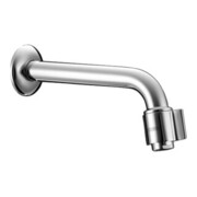 Vanne d'évacuation murale Hansa WT HANSANOVA DN 15 Ausl 186mm chromée-1
