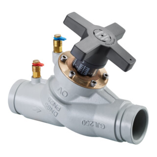 Vanne OVstrangreg.Hydrocontrol G Fonte grise, PN 16, DN 150, les deux rainures de rouleaux